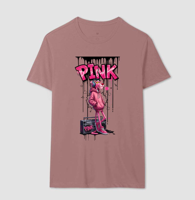 Camiseta Pantera Cor de Rosa Rap - Imagem 16