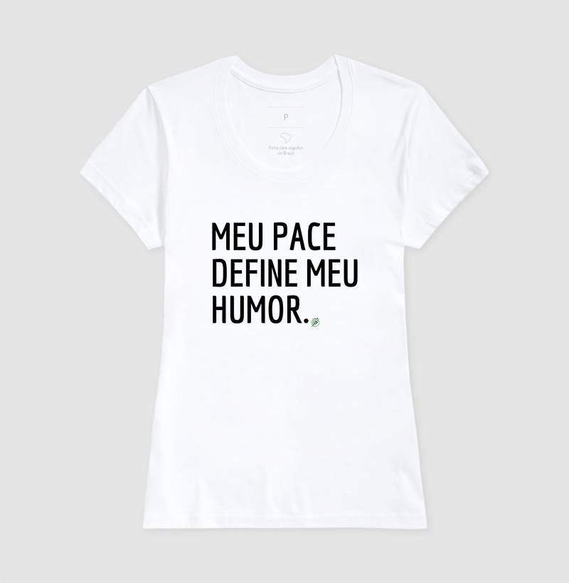 Camiseta Corrida - Meu Pace Define Meu Humor - Imagem 5