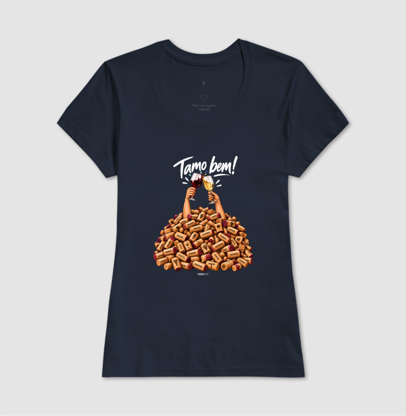 Camiseta “Um Brinde” – Amizade & Wine Lifestyle - Imagem 7