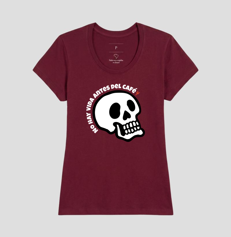 Camiseta No Hay Vida Antes del Café - Imagem 17