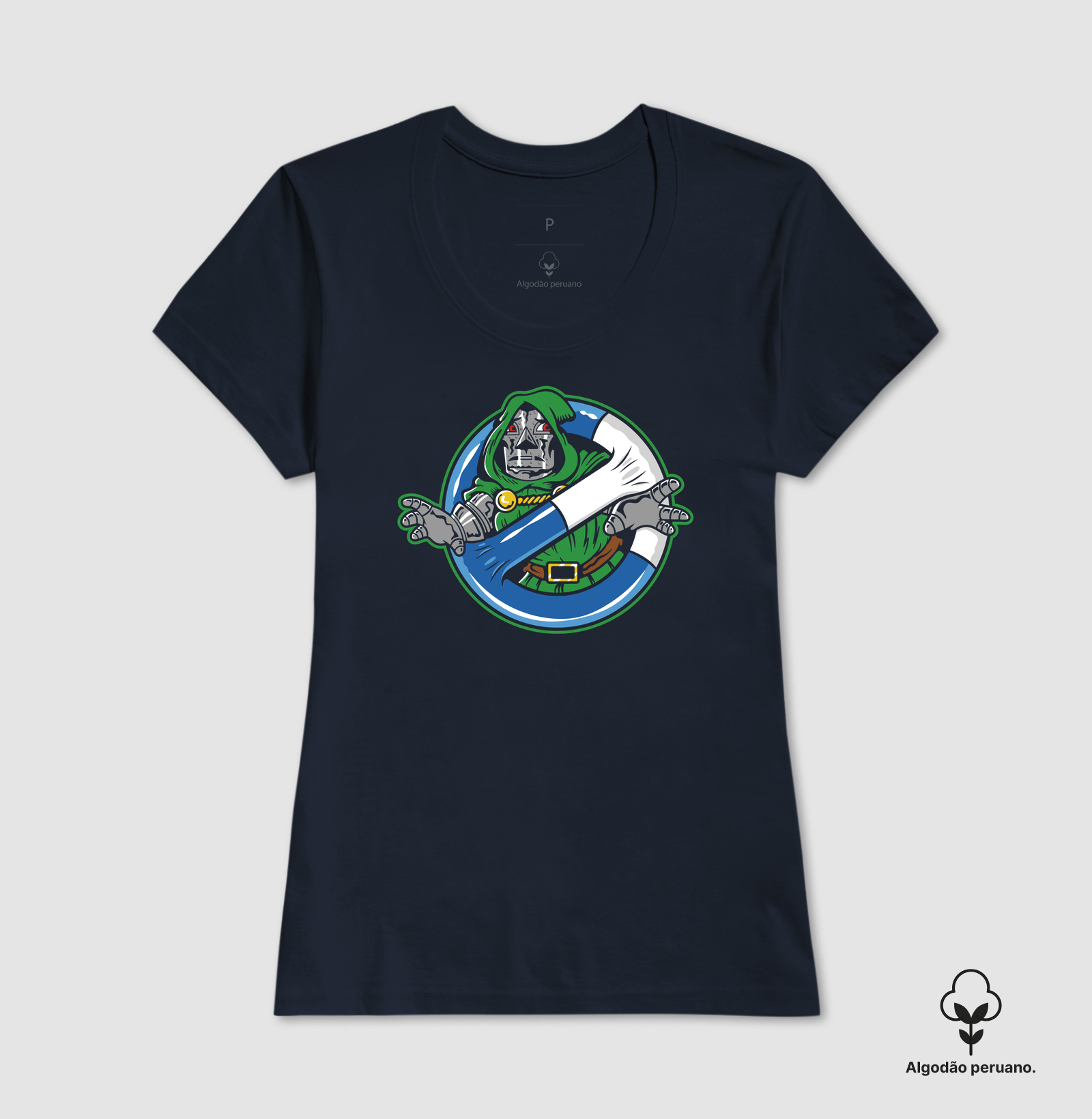 Camiseta Algodão Peruano Doombusters - Imagem 6