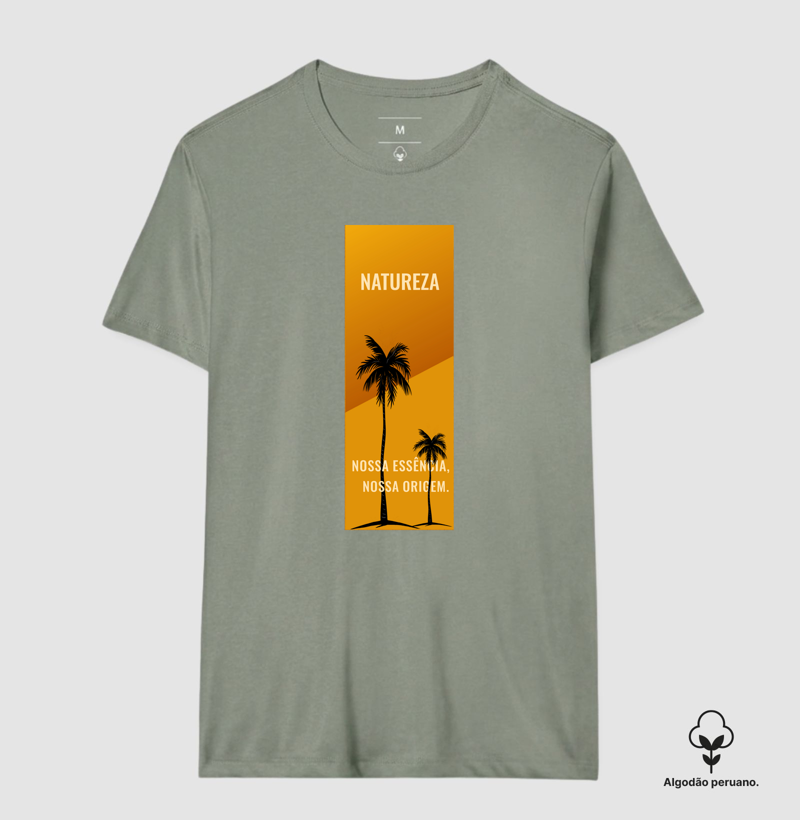 Camiseta Algodão Peruano Natureza (Essência) - Imagem 4