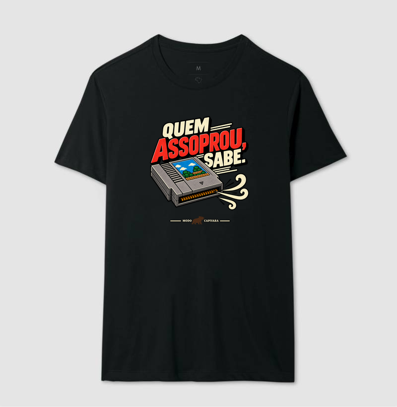 QUEM ASSOPROU SABE - Modo Capivara - Camiseta - Imagem 4