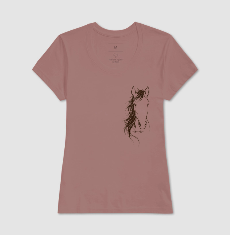Baby Look Country Feminina Horse Line - Imagem 5