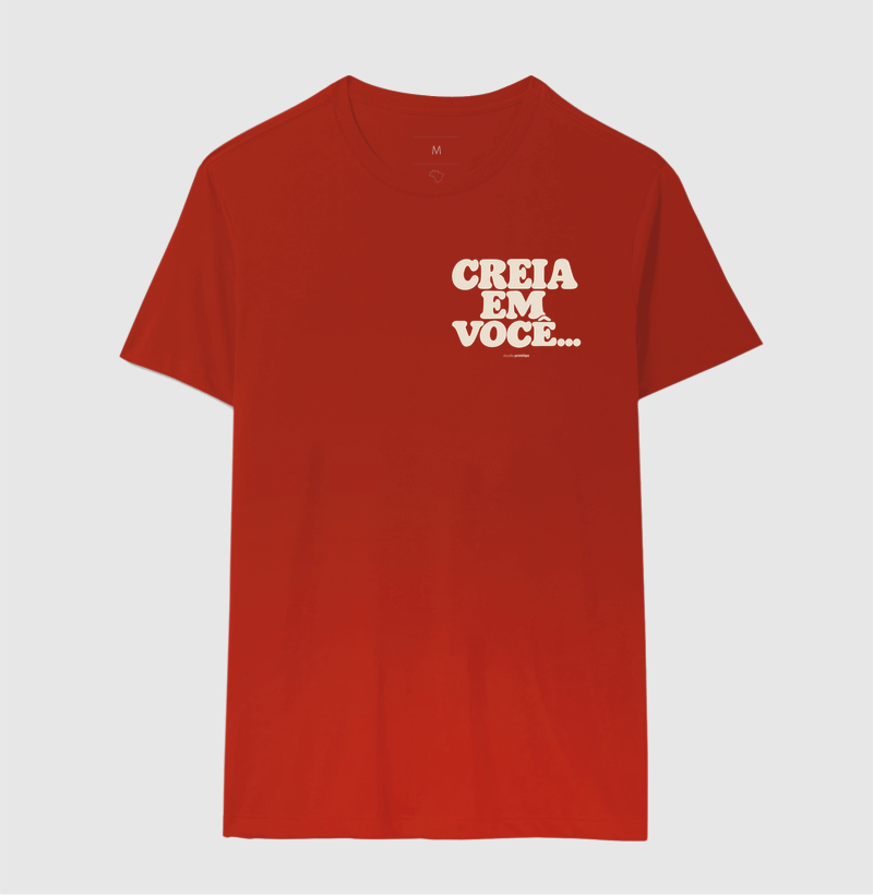 Camiseta Creia em Você (estampa P) - Imagem 10