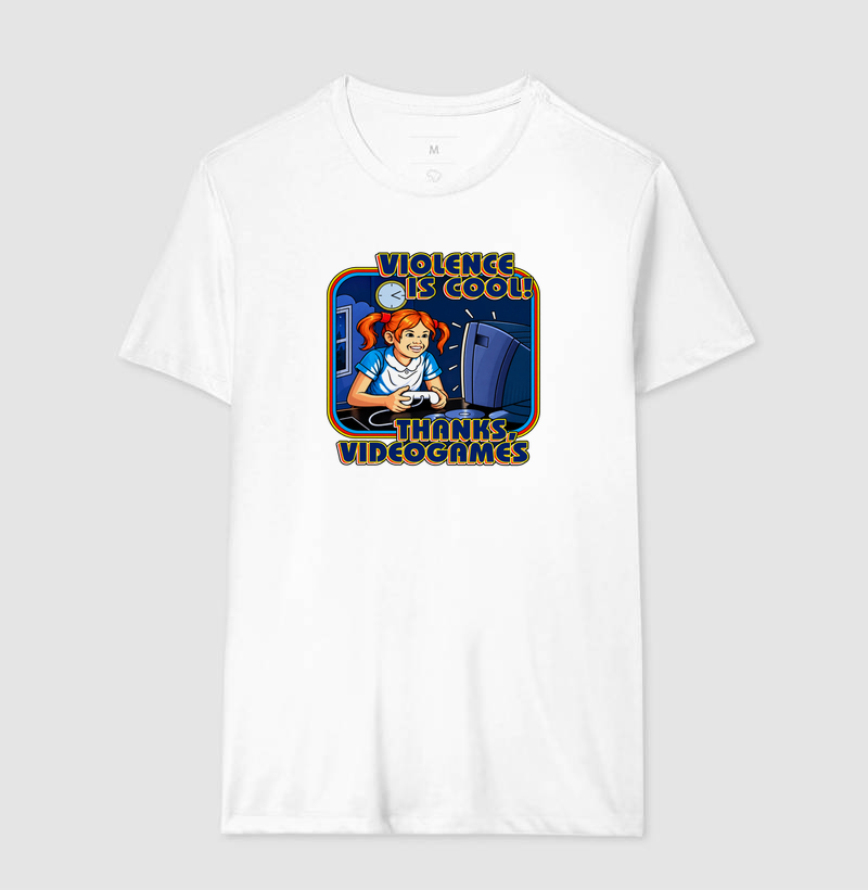 Camiseta "GTA 6 Thanks Video Games" - Imagem 4