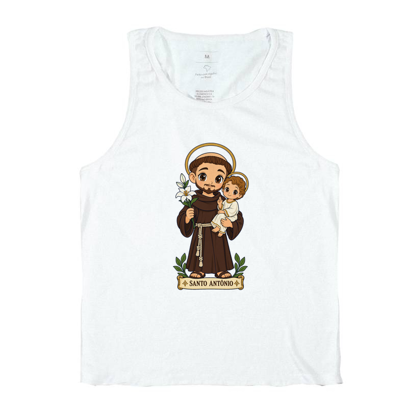 Santo Antonio estilo chibi - Imagem 2