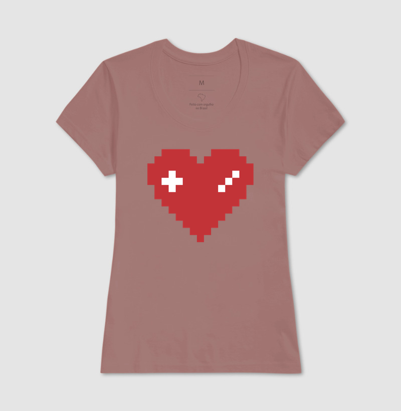 Camiseta Coração Gamer - Imagem 17