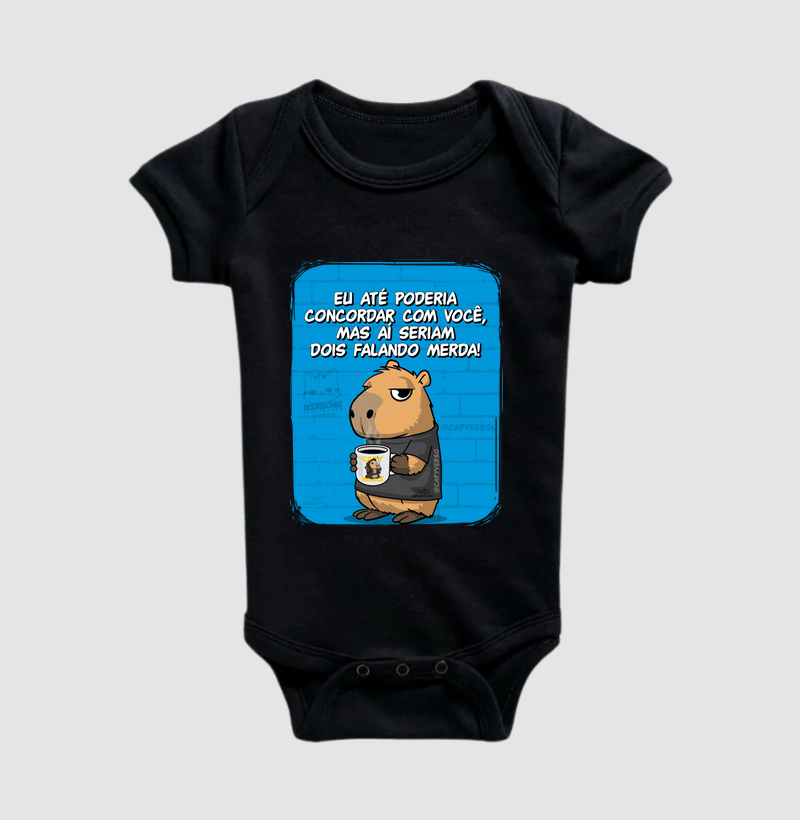 Camiseta Capivara Falando Merda - Imagem 2