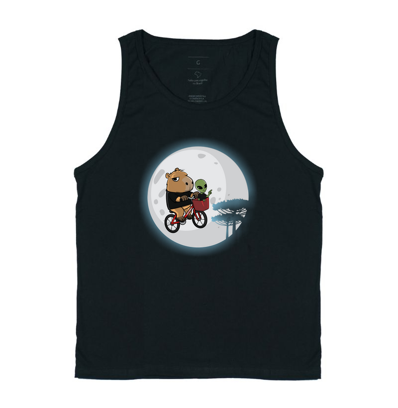 Camiseta Capivara Extraterrestre retro - Imagem 2