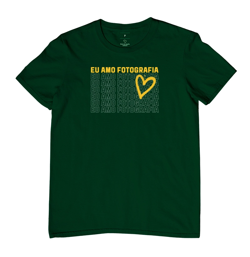 Camiseta eu amo fotografia - Imagem 10