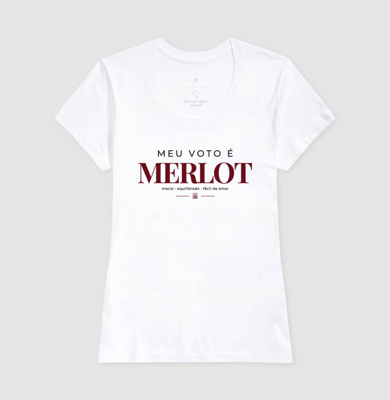 Camiseta Meu Voto é Merlot - Imagem 5