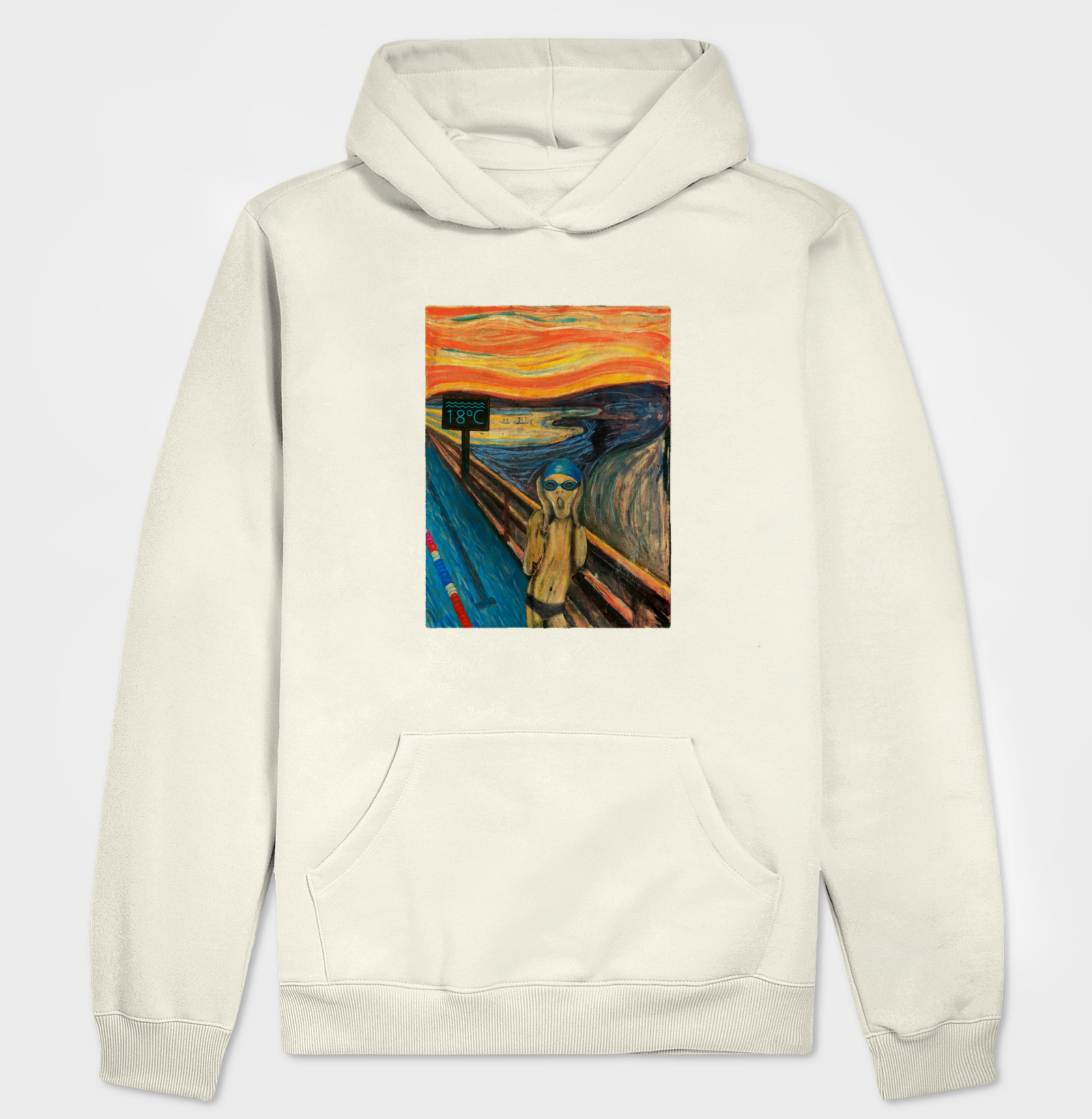 Hoodie Moletom Natação - O Grito - Imagem 3