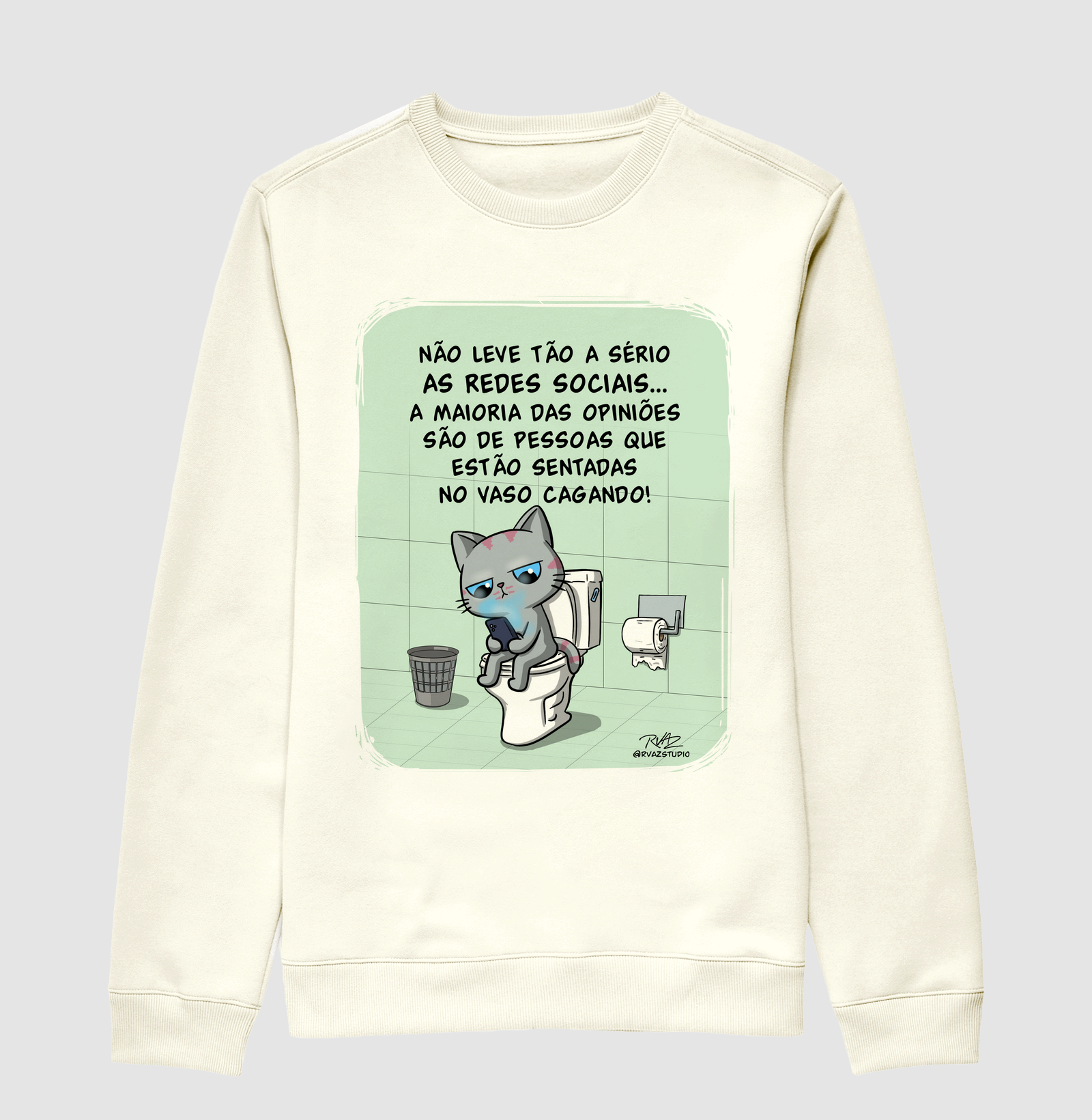 Camiseta Gato Sincero no Vaso - Imagem 2