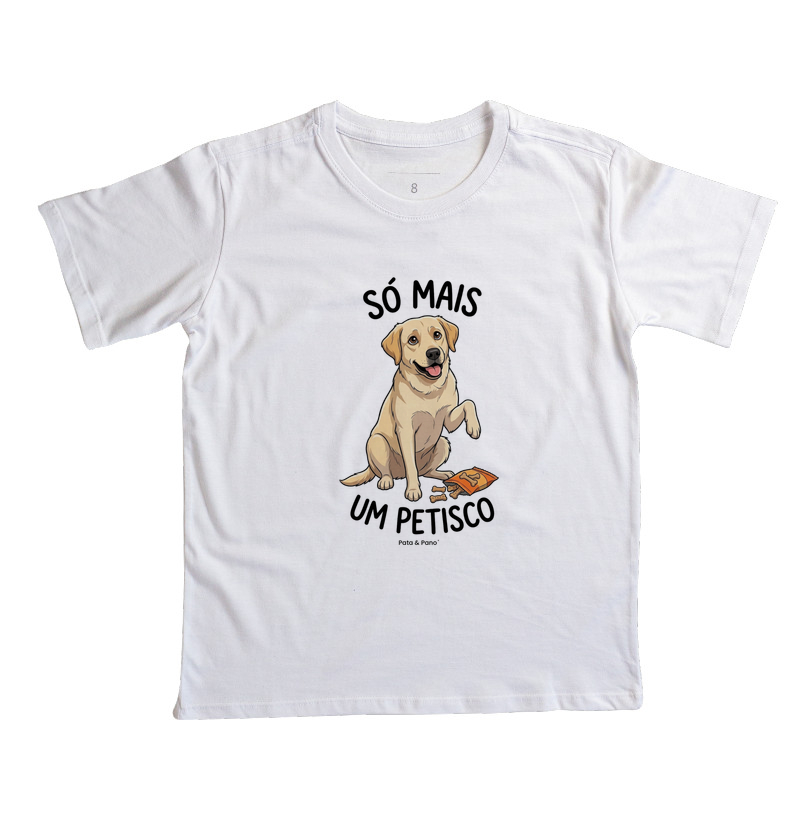 CAMISETA INFANTIL LABRADOR PETISCO - Imagem 6