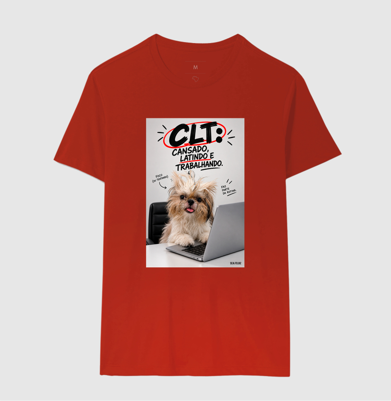 🐶💻 CLT — Cansado, Latindo e Trabalhando! 😂🐾 | Shih Tzu Edition - Imagem 8