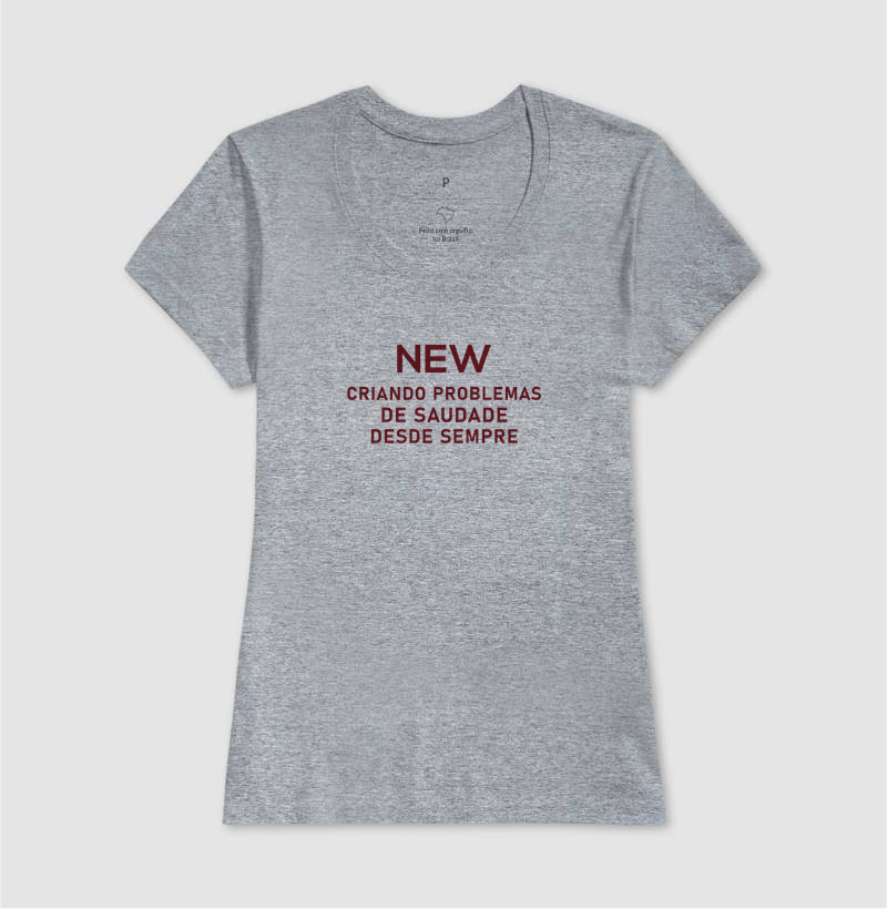 Camiseta NEW · Problemas de Saudade - Imagem 9