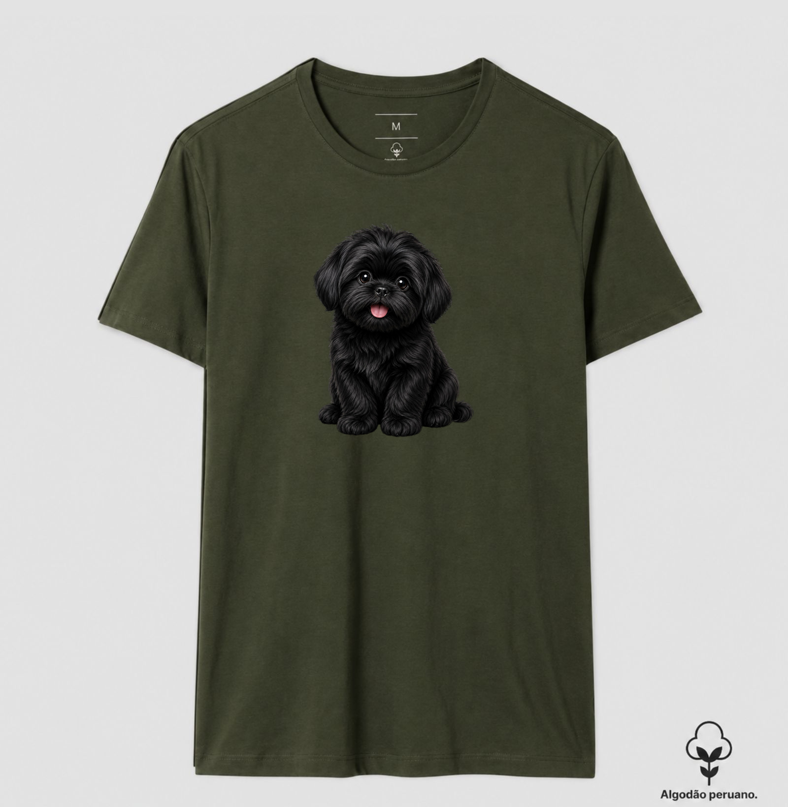 Shih Tzu Preto - Desenho Animado - Imagem 8