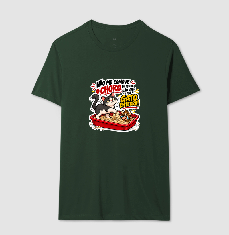 Camiseta Gato Poop em Algodão - Imagem 15