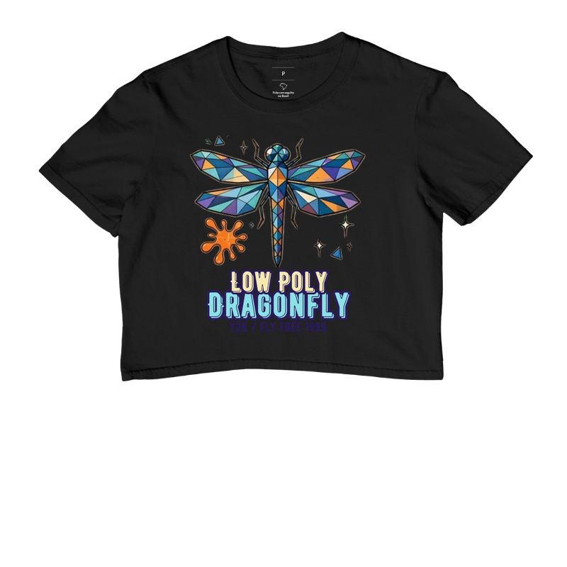 Camiseta Y2K Low Poly Dragonfly - Imagem 2