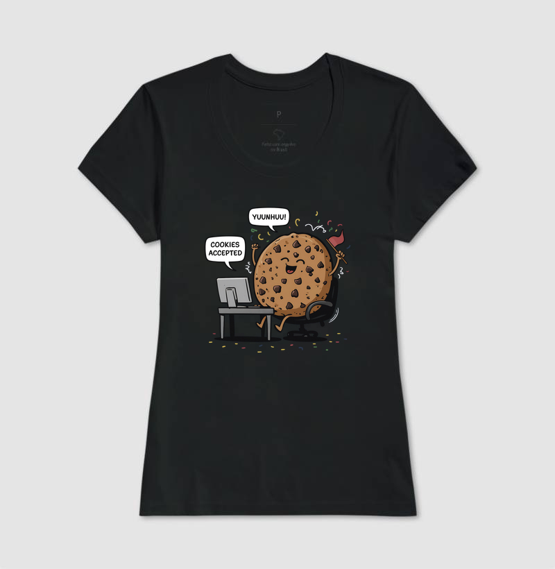 Camiseta Cookies Accepted - Imagem 3