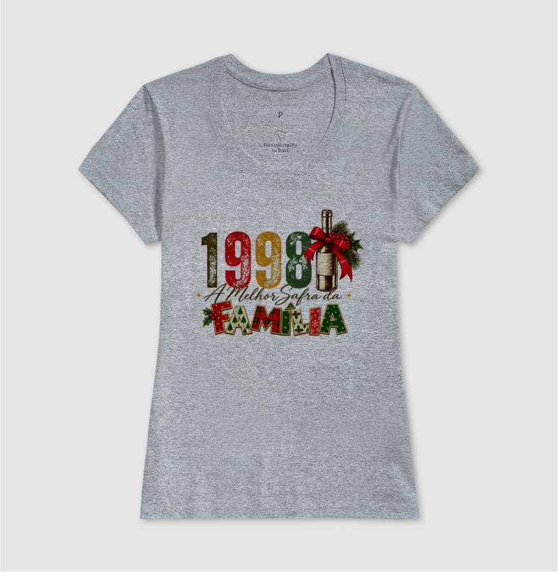 Camiseta Algodão Peruano A Melhor Safra da Família 1998 - Imagem 5