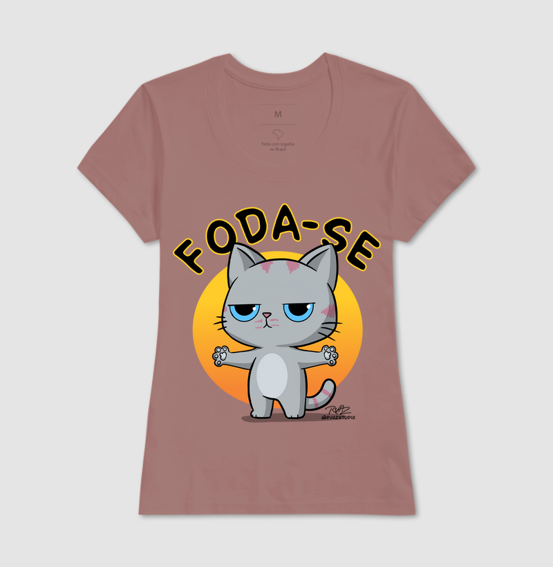 Camiseta Gato Sincero F... - Imagem 17