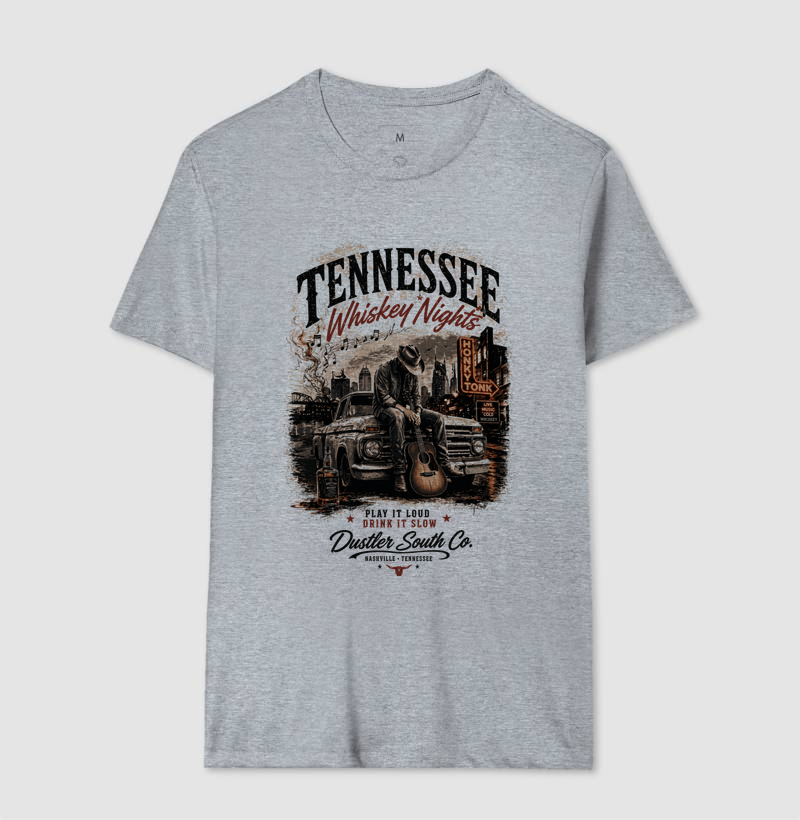 Country Masculina Tennessee Whiskey Nights - Imagem 5