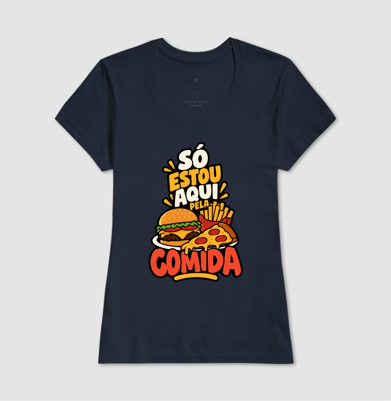 Só Estou Aqui pela Comida – Hambúrguer e Pizza - Imagem 7