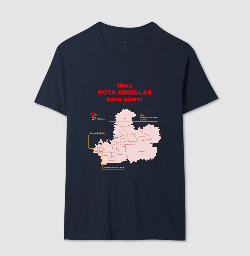Camiseta Brasil de Vinhos - Rota Singular - Imagem 6