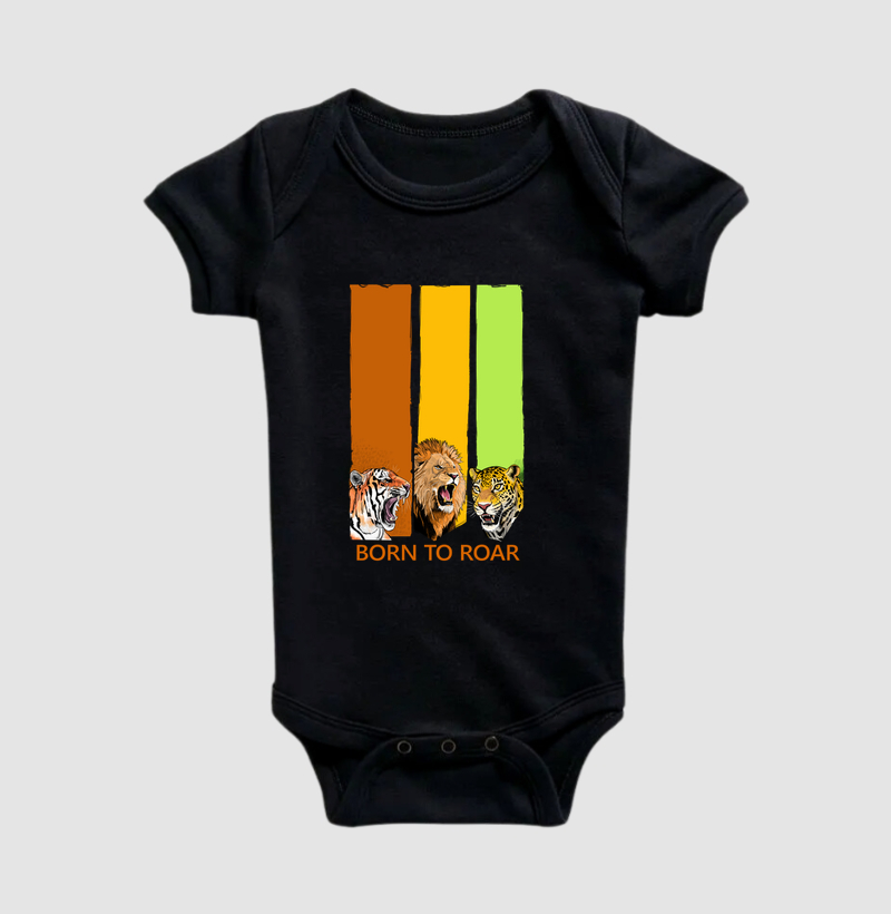 Body Infantil Born to Roar (Nascido para Rugir) - Imagem 2