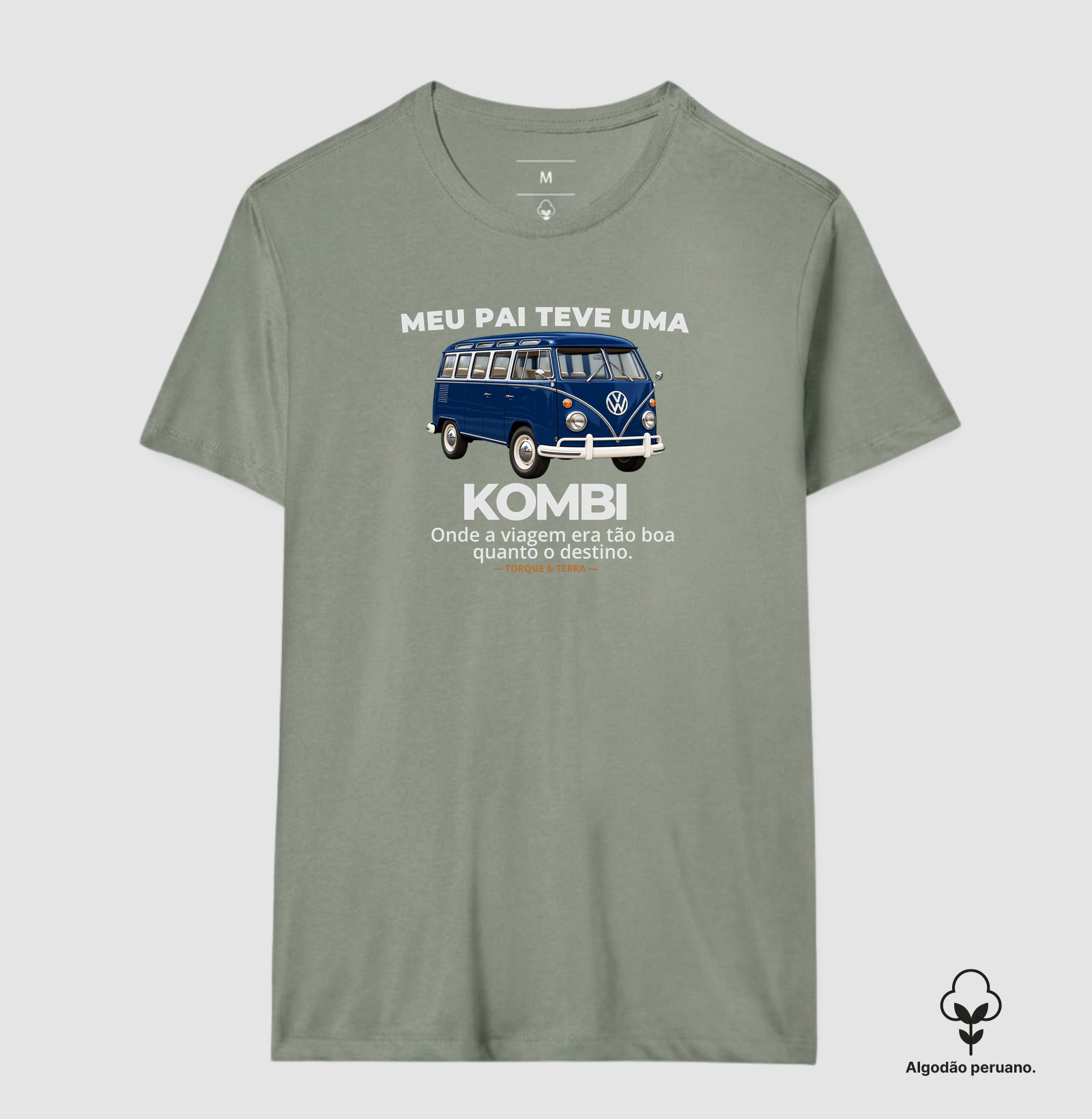 Meu pai teve uma - KOMBI - azul escuro - Imagem 2