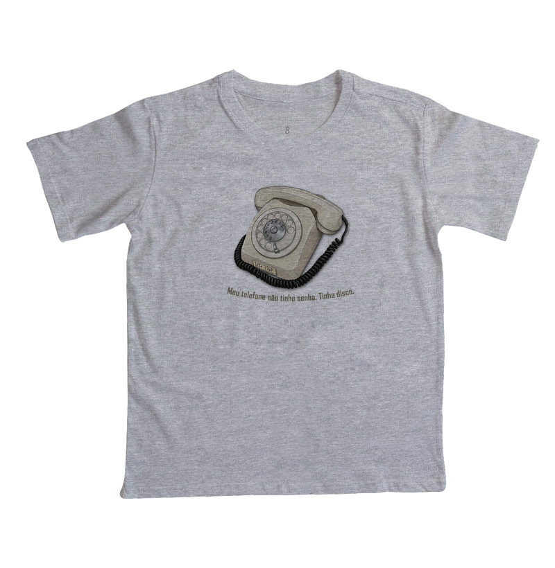 Camiseta Vintage Telefone Disco - Imagem 5