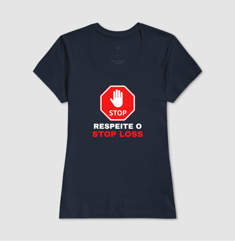 Camiseta Trader Respeite o Stop Loss - Imagem 9