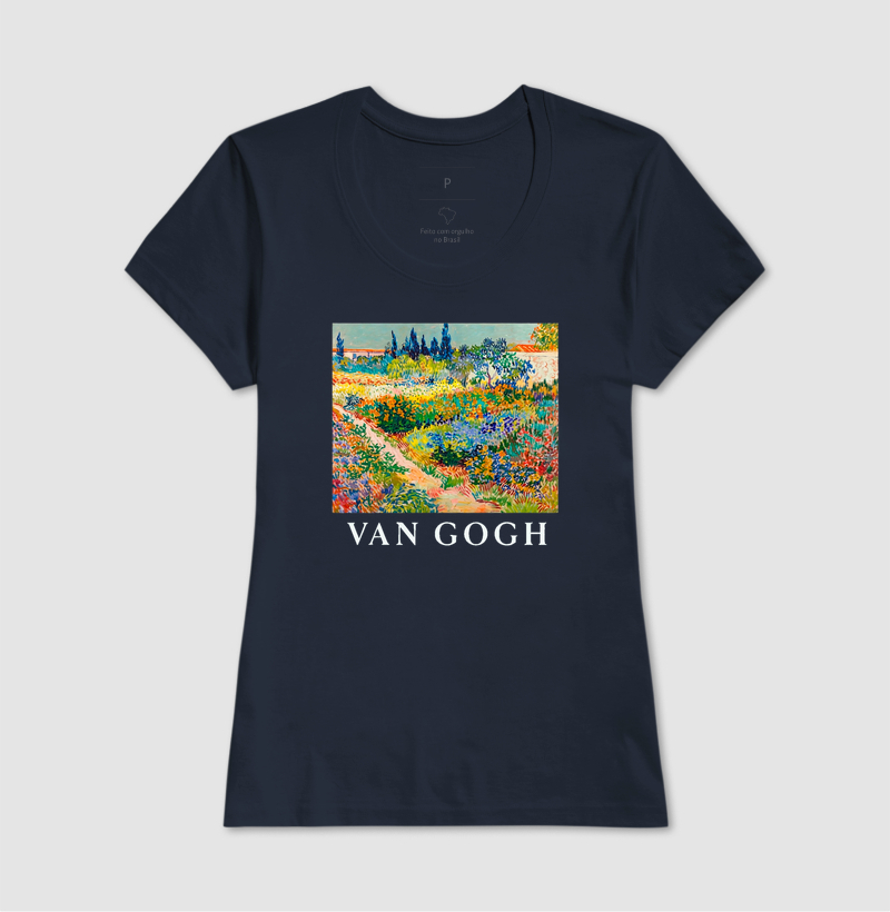 Camiseta Jardim de Arles Van Gogh  - Imagem 5