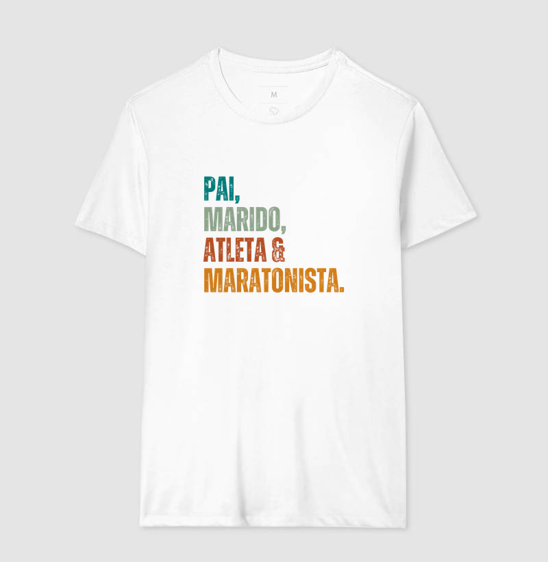 Camiseta Corrida - Pai, Marido, Atleta e Maratonista - Imagem 6