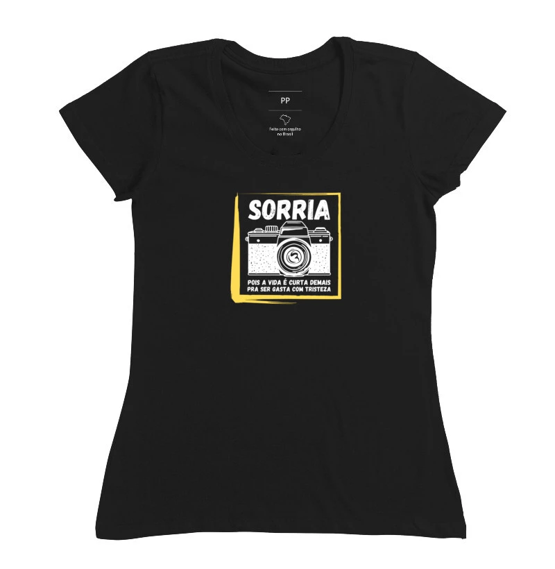 Camiseta sorria - Imagem 3