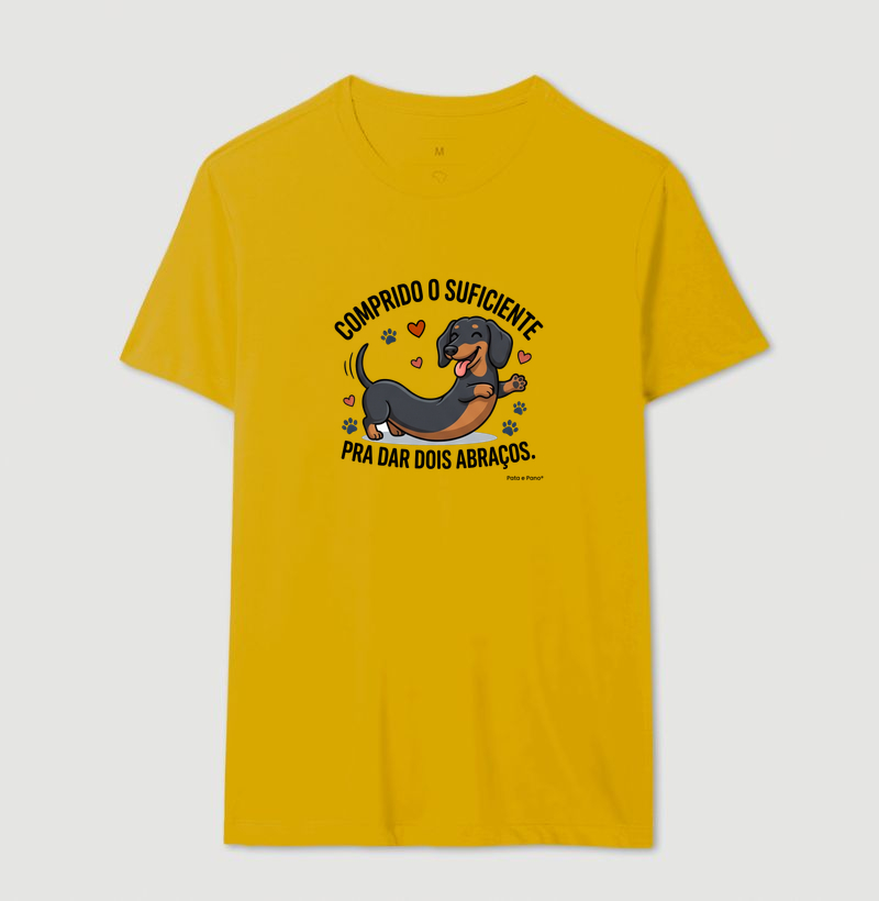 CAMISETA DACHSHUND ABRAÇOS - Imagem 14