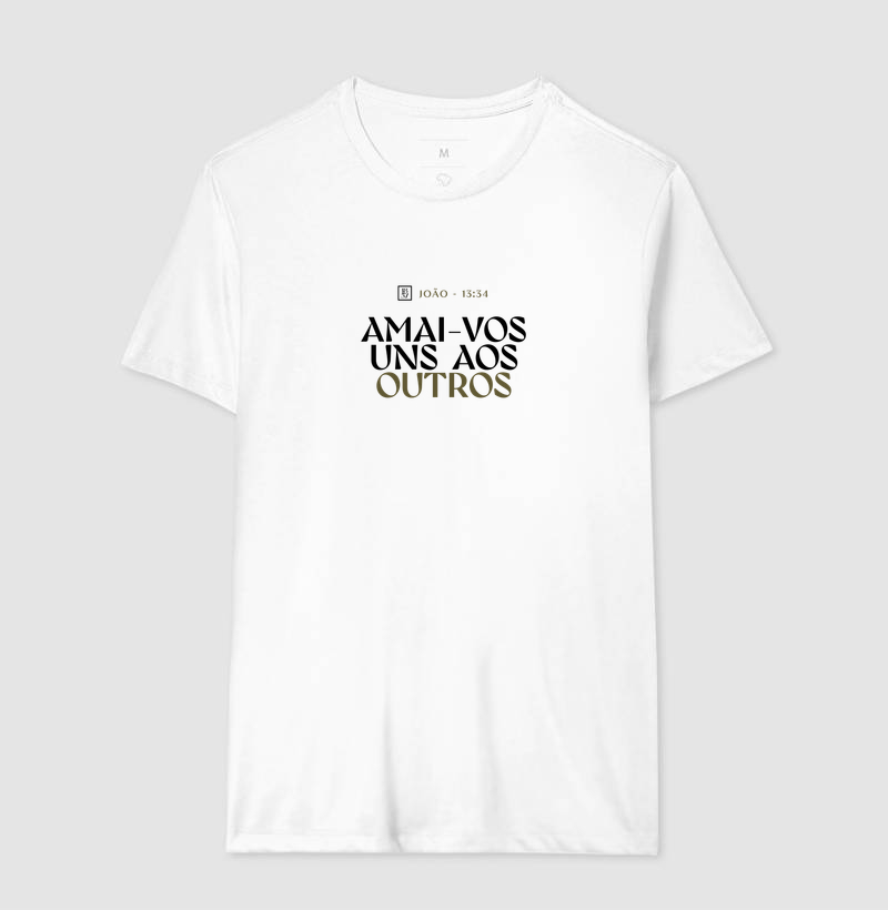 Camiseta Espírita Amai-vos Uns aos Outros - Imagem 4