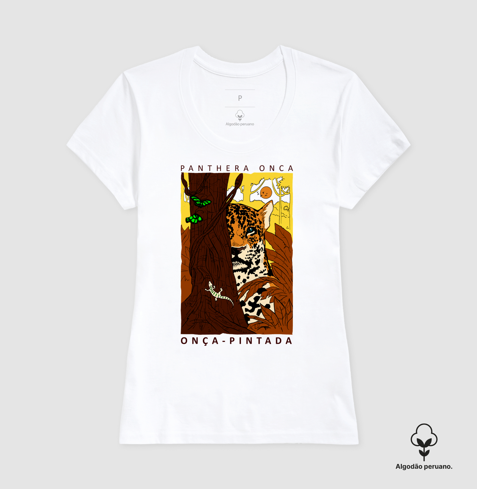 Camiseta Onça-pintada - Imagem 9