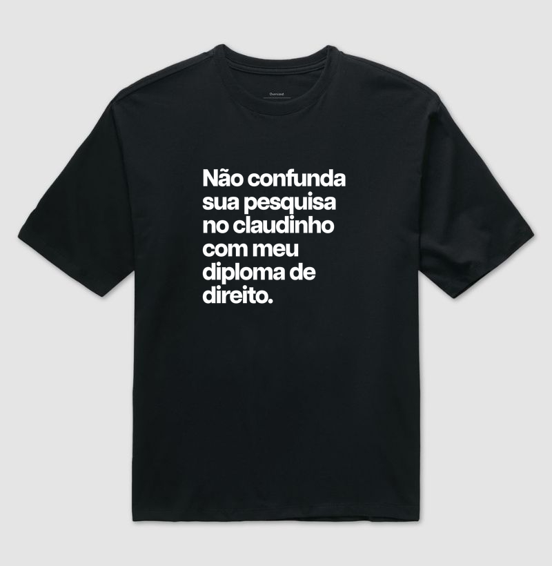 Não confunda sua pesquisa no claudinho com meu diploma de direito. - Imagem 2