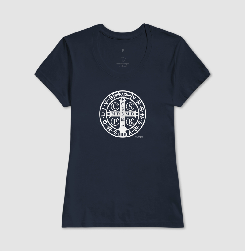 Camiseta Medalha de São Bento - Imagem 8