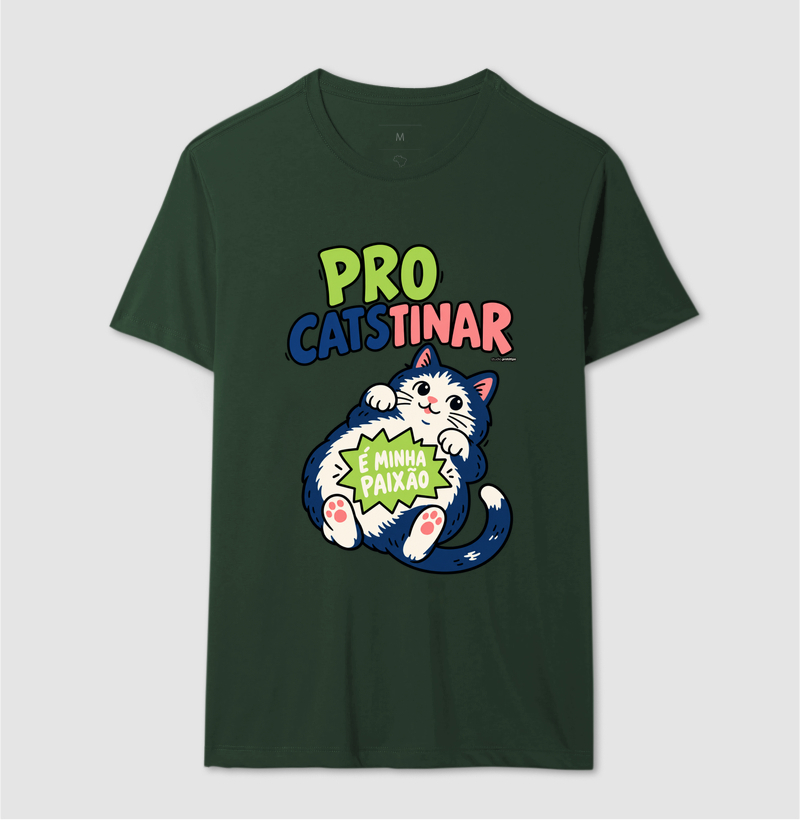 Camiseta Procatstinar É Minha Paixão - Imagem 12