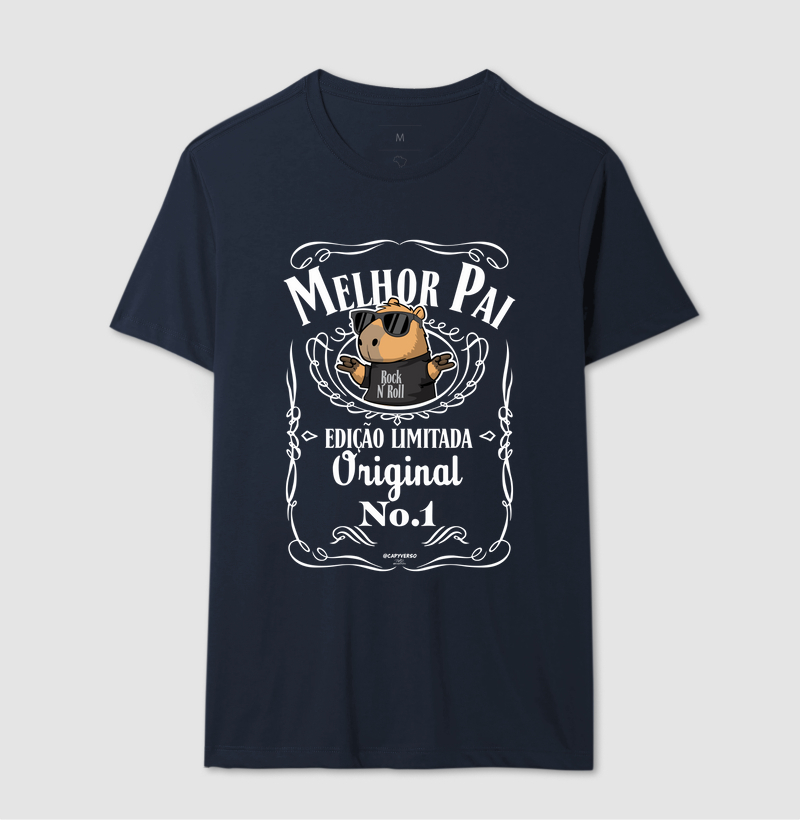 Camiseta Capivara Pai Rock - Imagem 3
