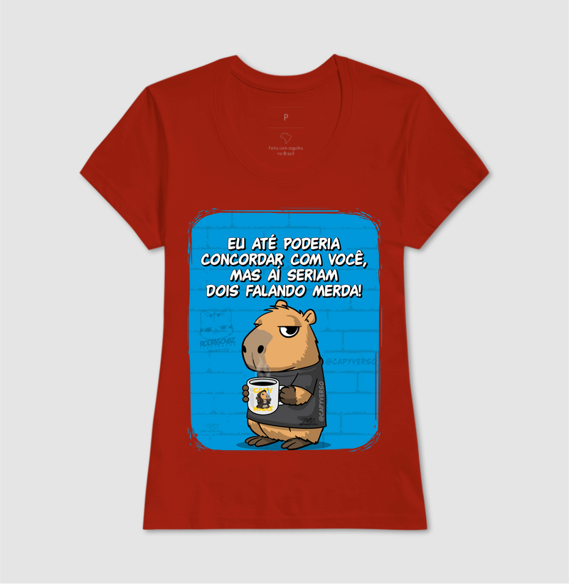 Camiseta Capivara Falando Merda - Imagem 11