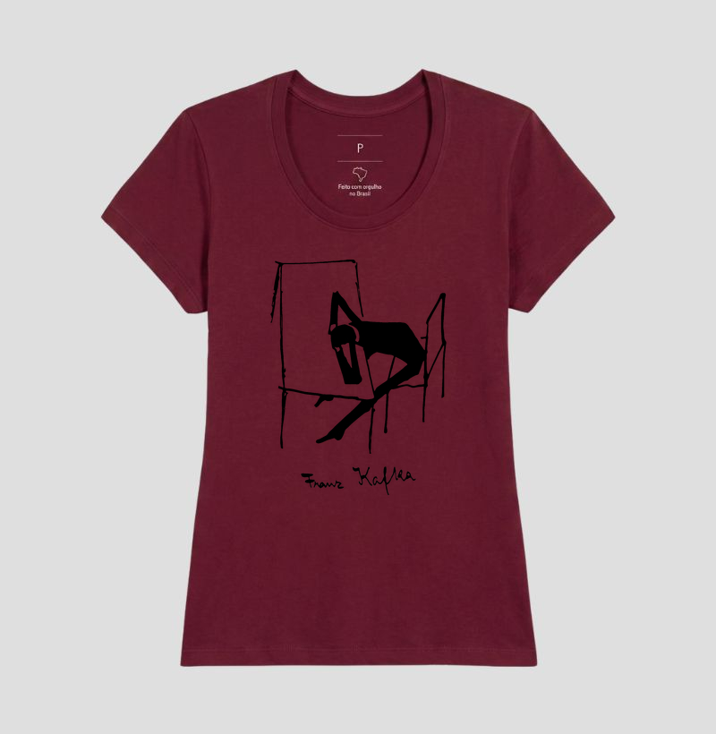 Camiseta Minimalista Escritor Franz Kafka - Imagem 15
