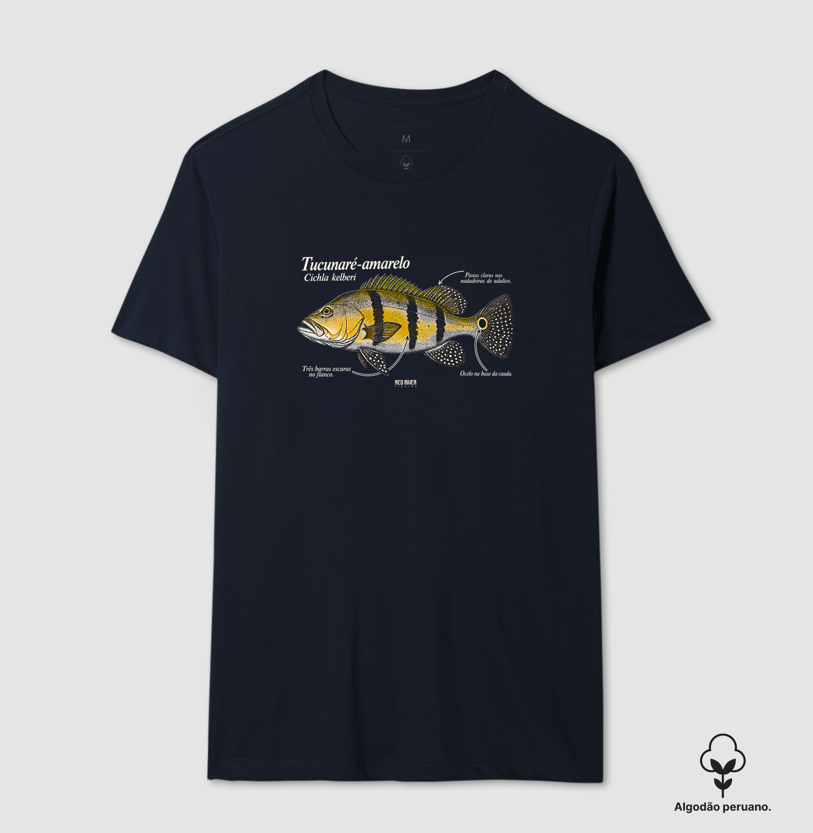 Camiseta Red River – Tucunaré-Amarelo - Imagem 4