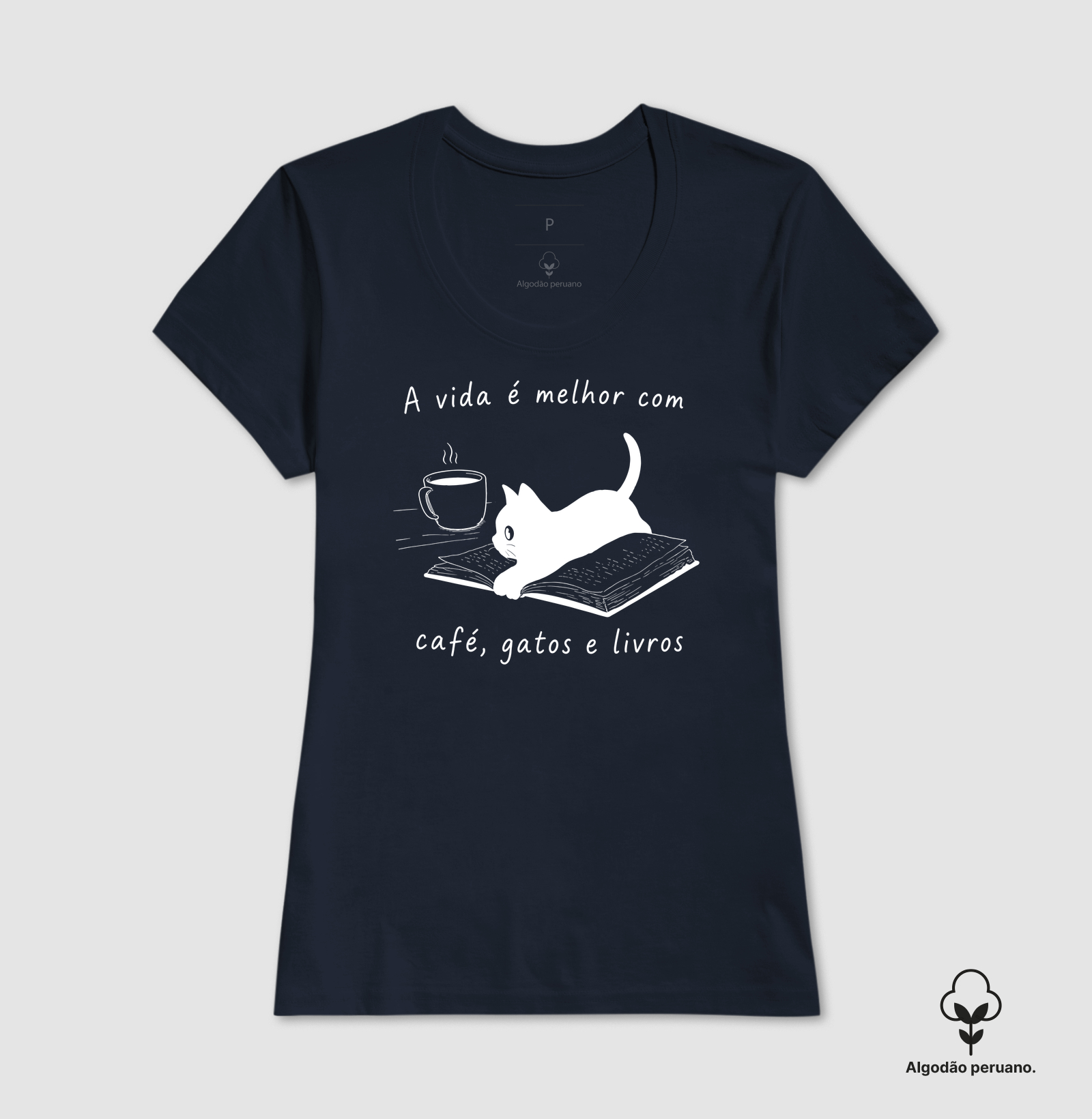 A Vida é Melhor com Café, Gatos e Livros - Imagem 7