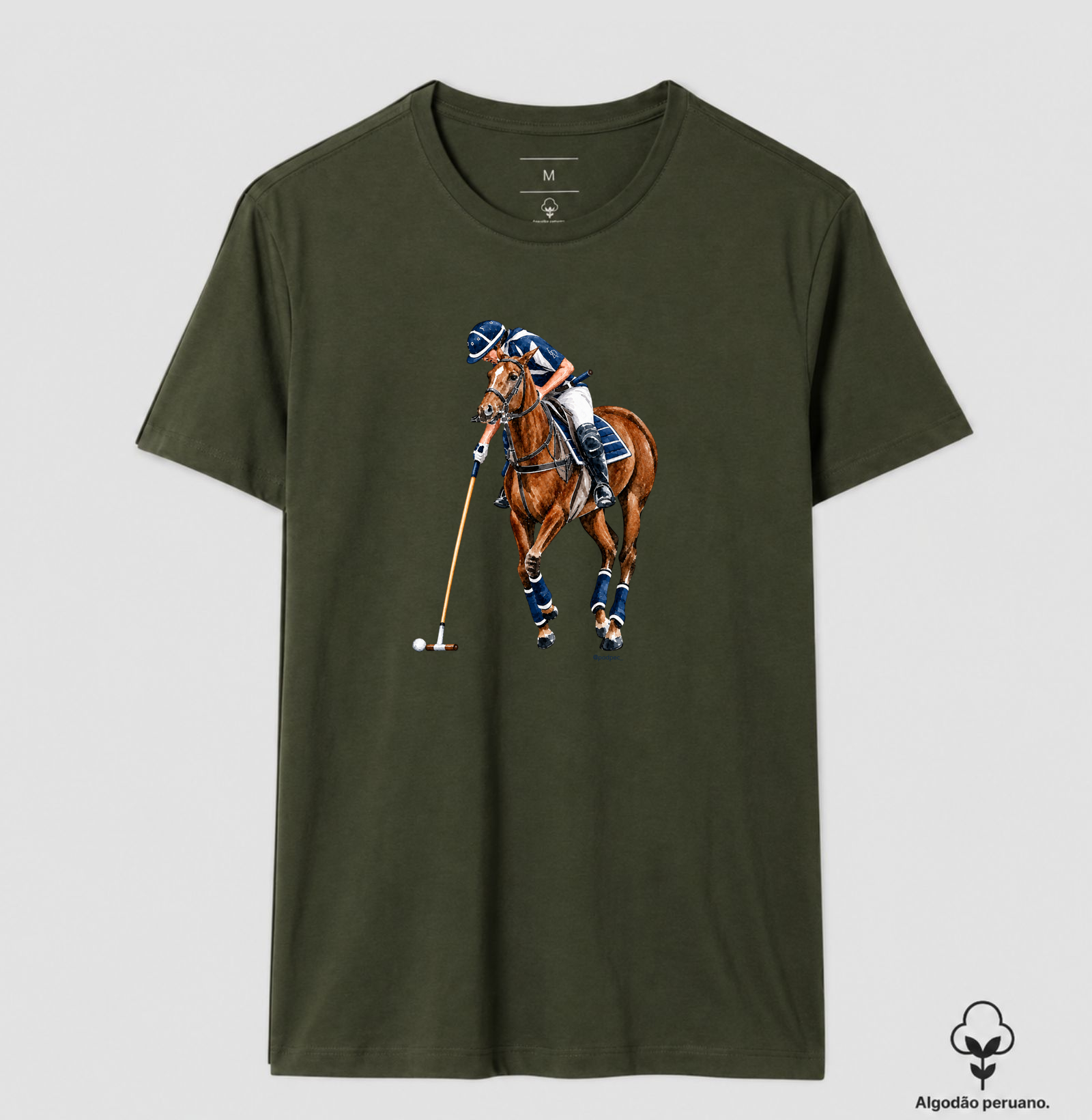 Polo - Blue&White (Castanho) - Imagem 7