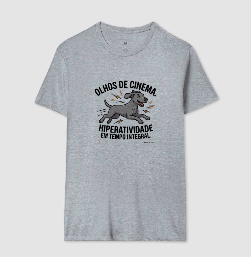 CAMISETA WEIMANARER OLHOS DE CINEMA - Imagem 8
